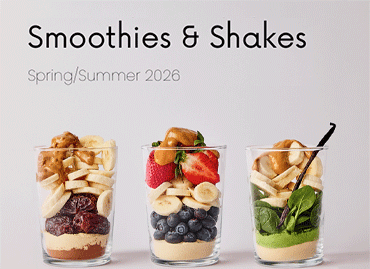 Our New Smoothies & Shakes 2026 Brochure!