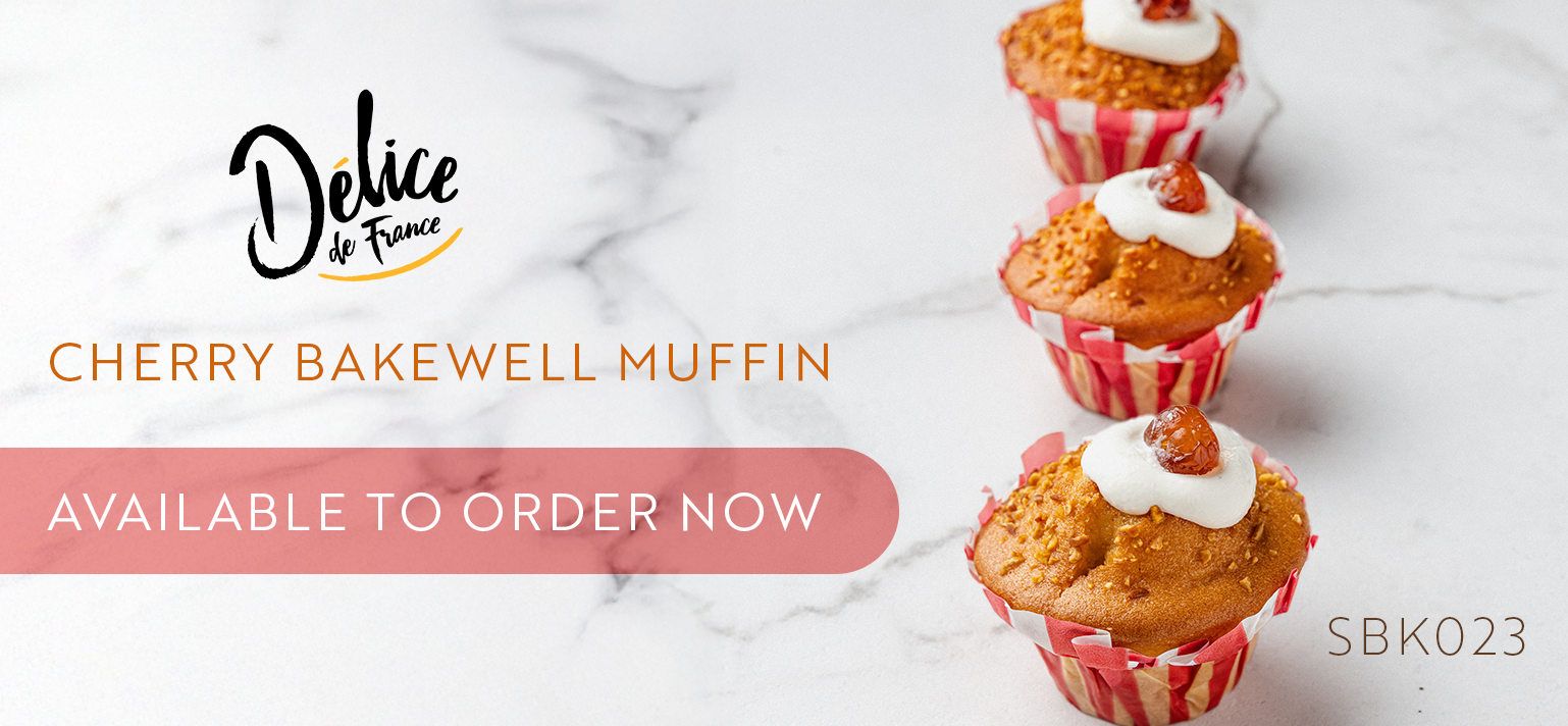 Cherry Bakewell Muffin