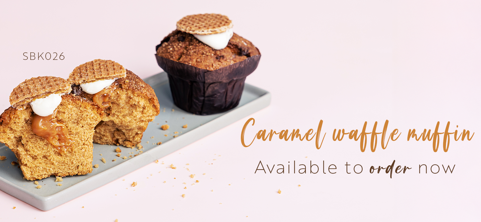 Caramel Waffle Muffin